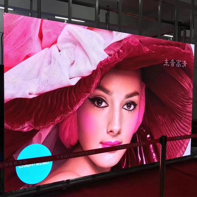 P1.56 Indoor Advertising HD Resolution Small Pixel Video Wall LED Screen Display