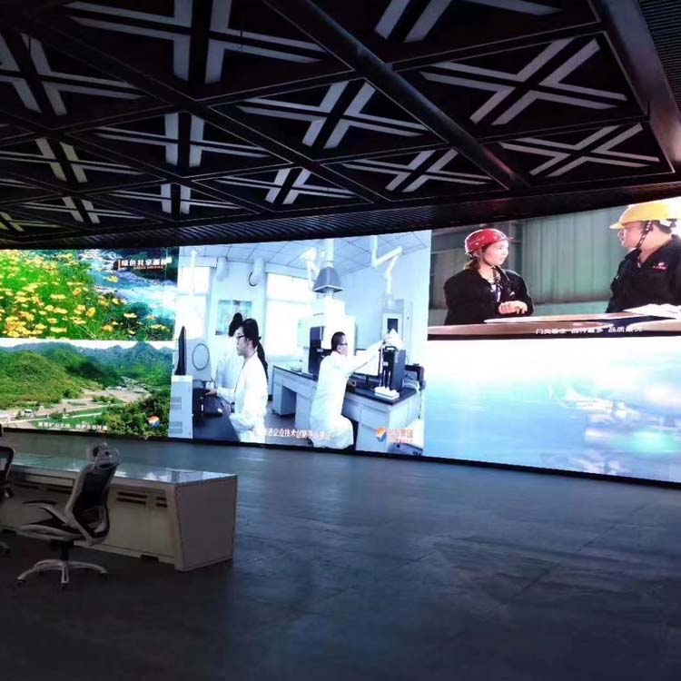 P2 Indoor Fixed LED Advertising Display Screen Video Wall