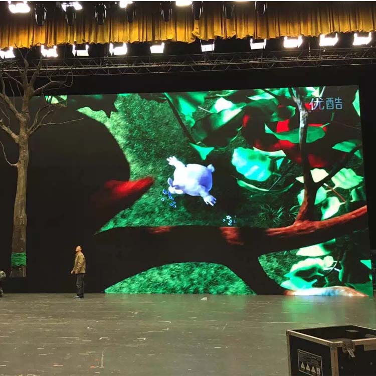P4.81 Indoor Advertising Professional Rental LED Cabinet Display Screen Video Wall