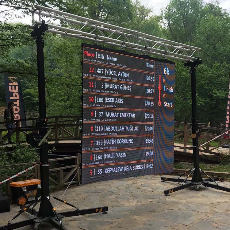 P4.81 Outdoor Advertising LED Panel Professional Rental Events Cabinet Video Wall Display Screen