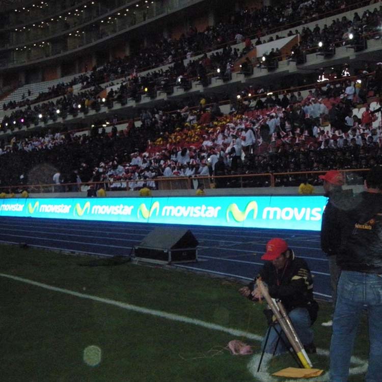 P6 Stadium Perimeter Score Outdoor Advertising LED Professional Rental Panel Cabinet Screen Video Wall Display