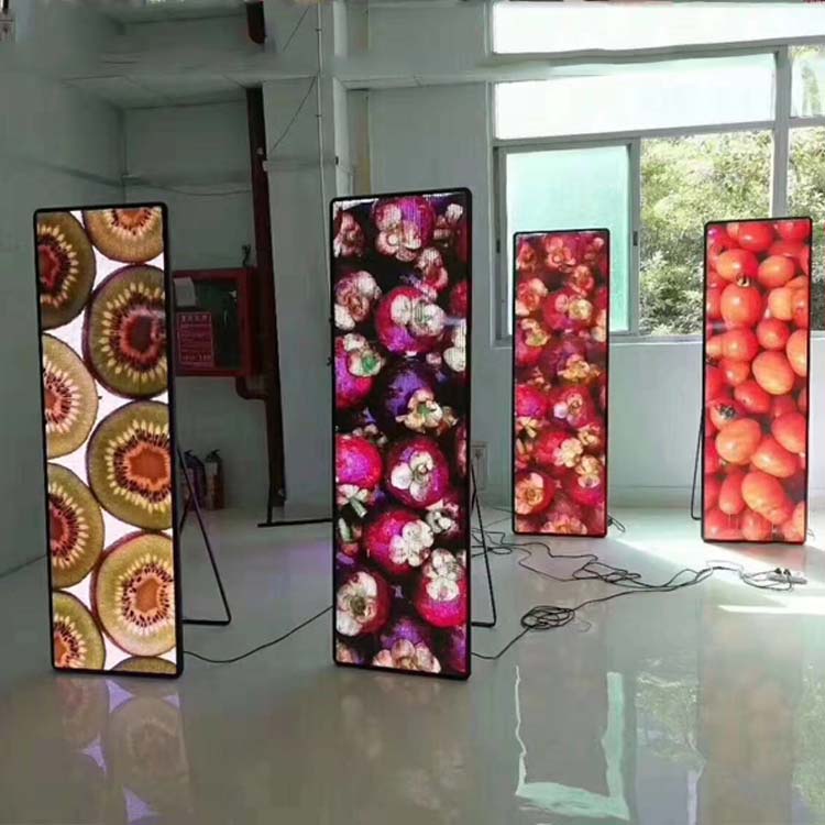 P2 Poster Indoor Advertising Protable LED Panel Display Screen Video Wall