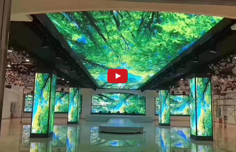 P1.875 Indoor HD Resolution Advertising Small Pixel LED Video Wall