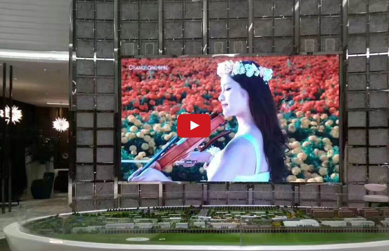 P2.5 Indoor Fixed Advertising LED Display Screen Video Wall