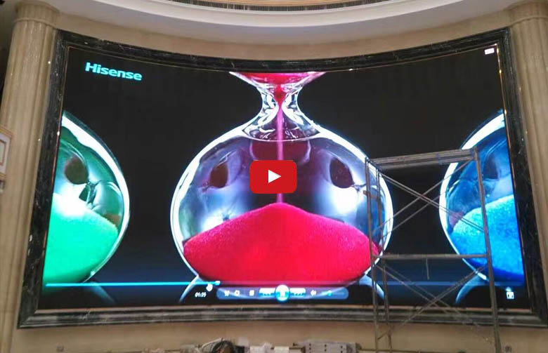 P4 Advertising Indoor Fixed LED Video Wall Display Screen