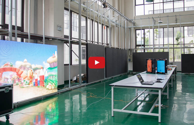 Energy Saving Advertising Protable LED Panel Display Screen Video Wall